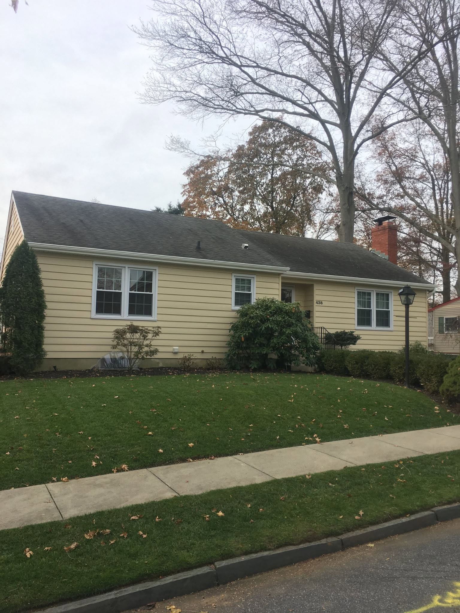 South Jersey home with painted exterior siding and white trim
